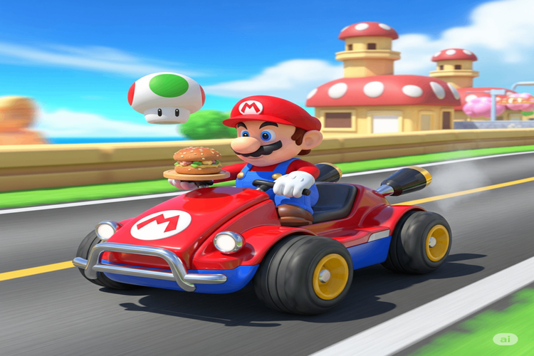 Does Mario Eat Mushrooms? Discovering Mario Kart Lore