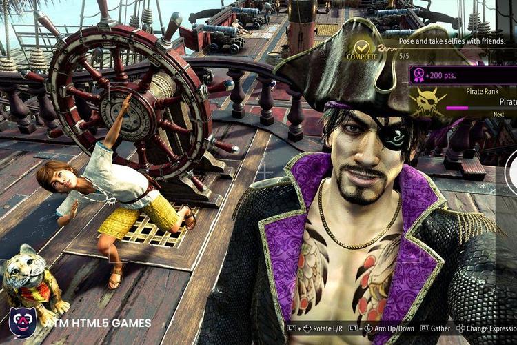 Like a Dragon: Pirate Yakuza - A Minigame Extravaganza