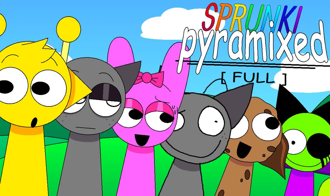 Play Sprunki Pyramixed Game Online Now!