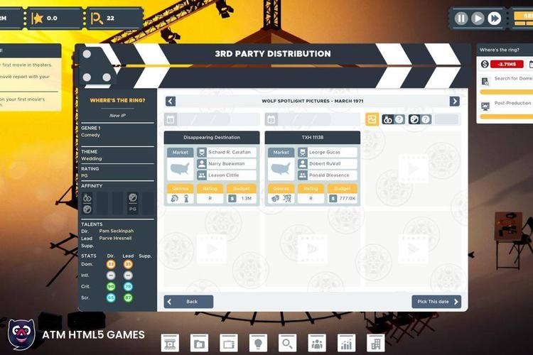 The Executive's Spoonerisms: Silly Joy in Movie Studio Sims